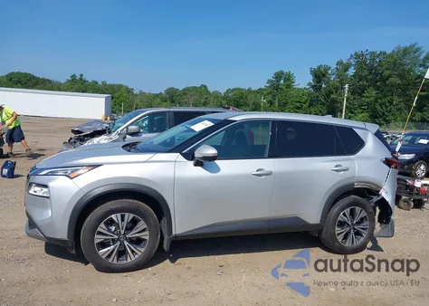 2021 Nissan Rogue Sv Intelligent Awd из США, поврежденный, VIN 5N1AT3BB9MC710316